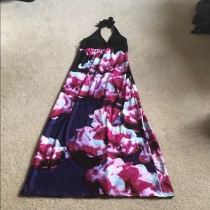 Halter top maxi